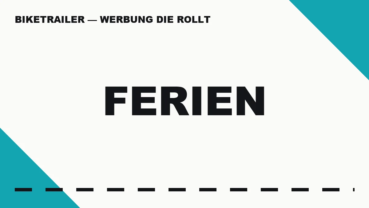 Sommerferien-Paket — BIKETRAILER Saison-Paket