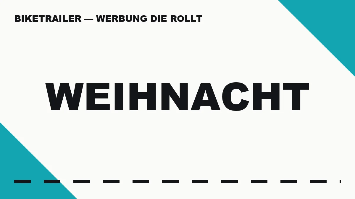 Weihnachtsmarkt-Paket — BIKETRAILER Saison-Paket
