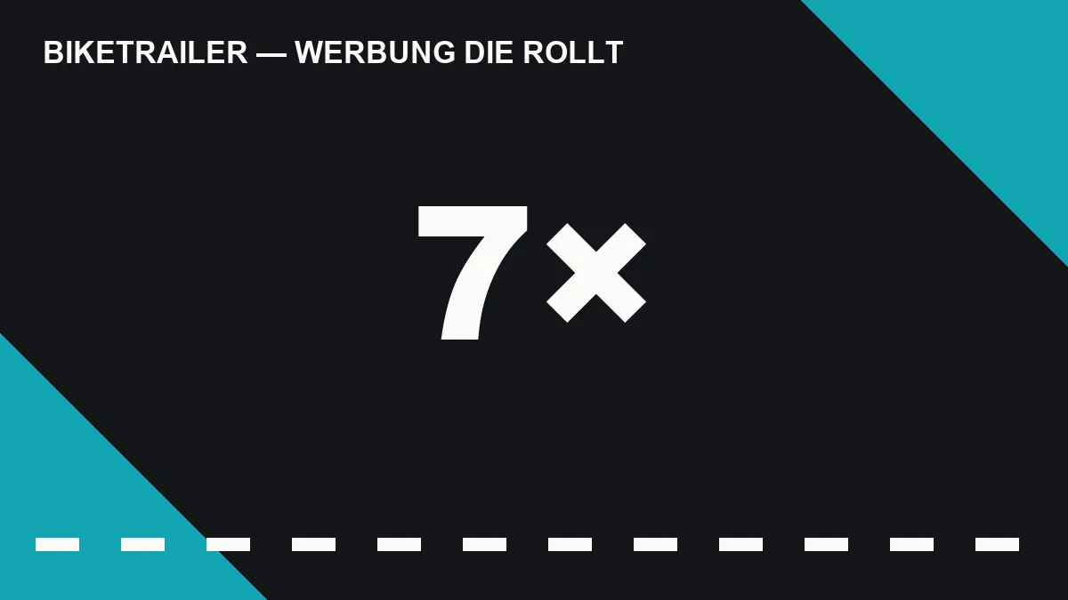 7× — die Sieben-Kontakte-Regel der Werbung