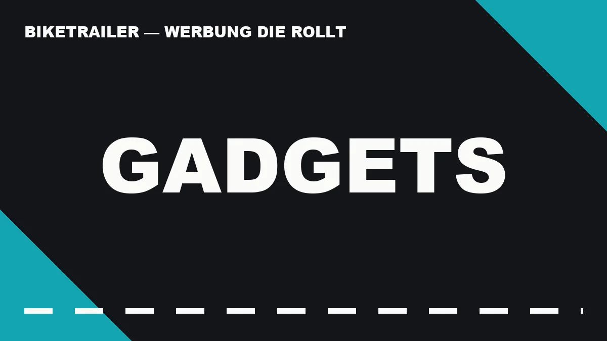 GADGETS — das neue Zusatzsortiment von BIKETRAILER